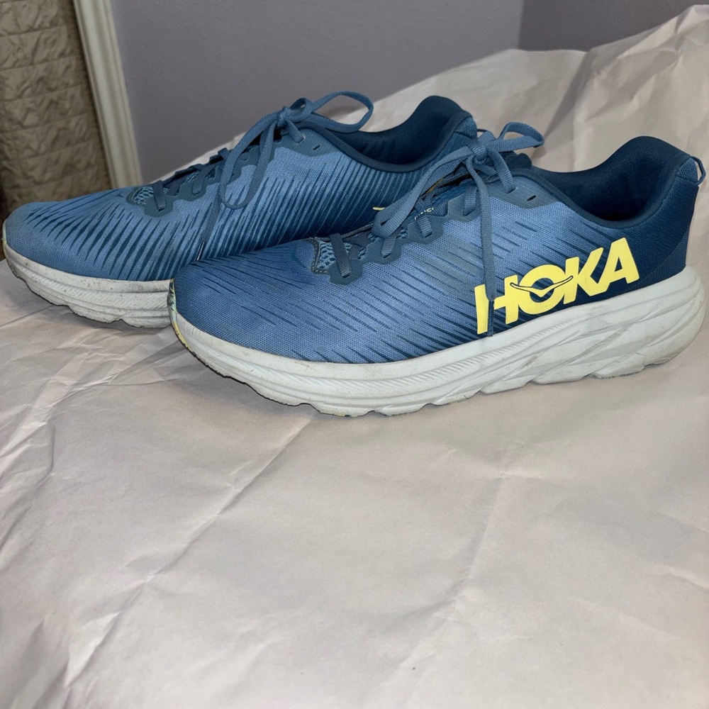 Hoka Soft & Light Blue Sneakers